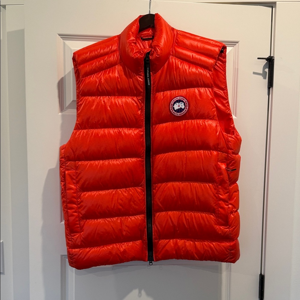 Canada Goose Bright Red Puffer Vest